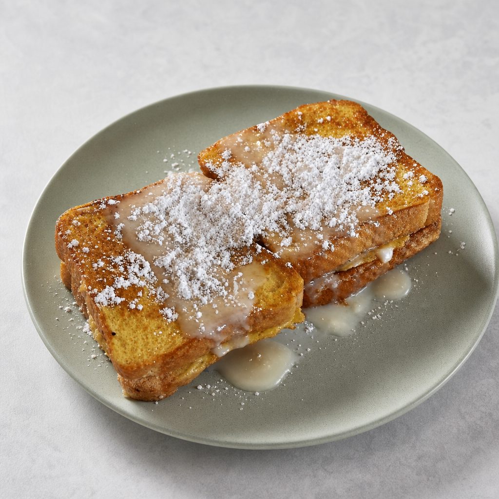 Apple Pie Stuffed French Toast.