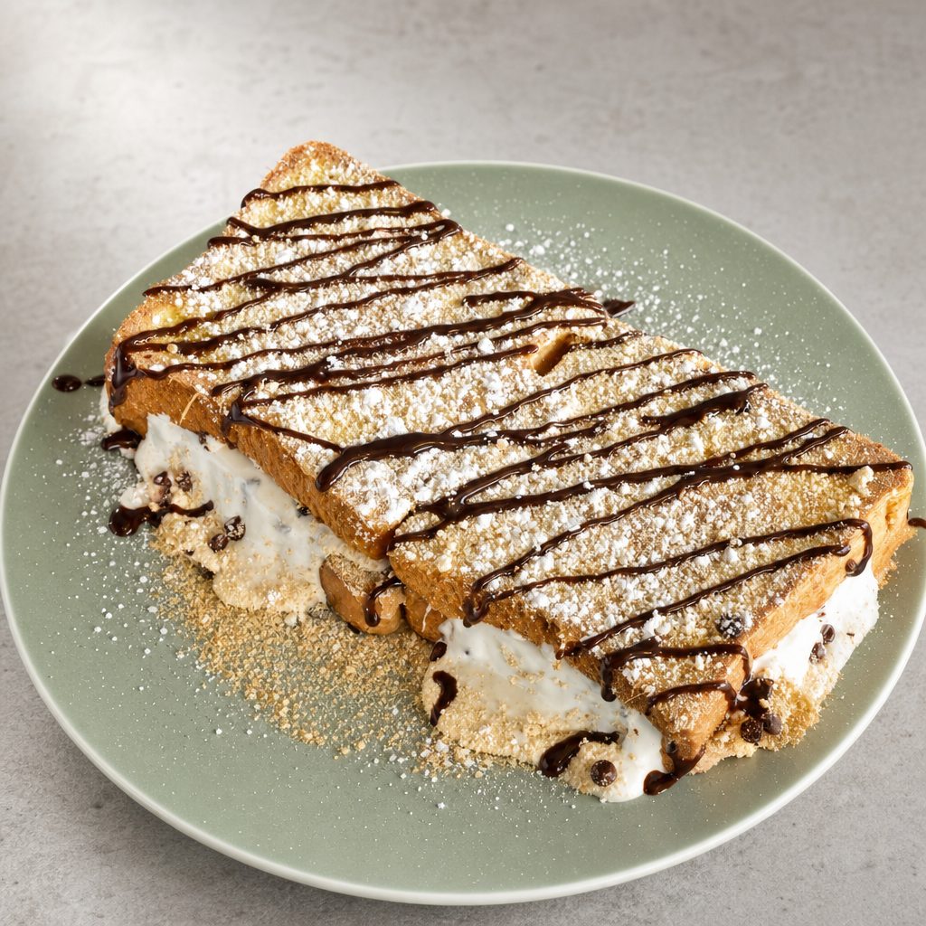 S'mores Stuffed French Toast.