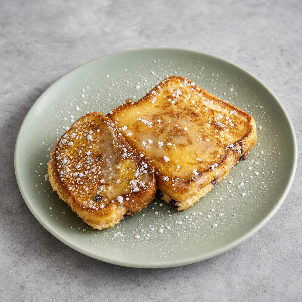 Blueberry Cream Cheese Stuffed French Toast.