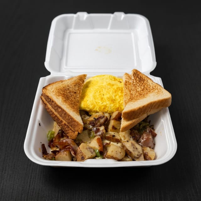Cheesesteak Omelet.