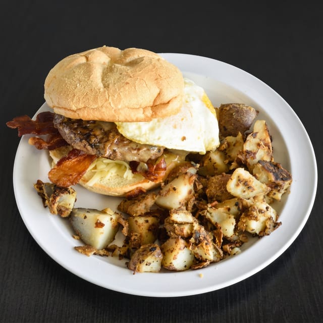 Breakfast Burger.