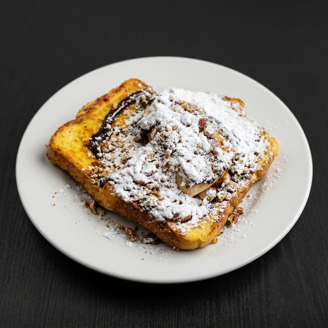 Cinnamon Swirl Pecan French Toast.